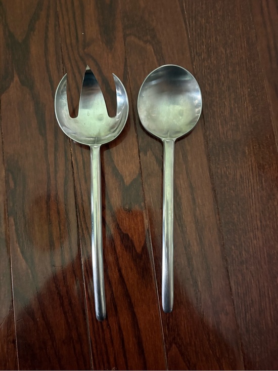 Other - Vintage Lauffer Holland Stainless Steel Salad Serving